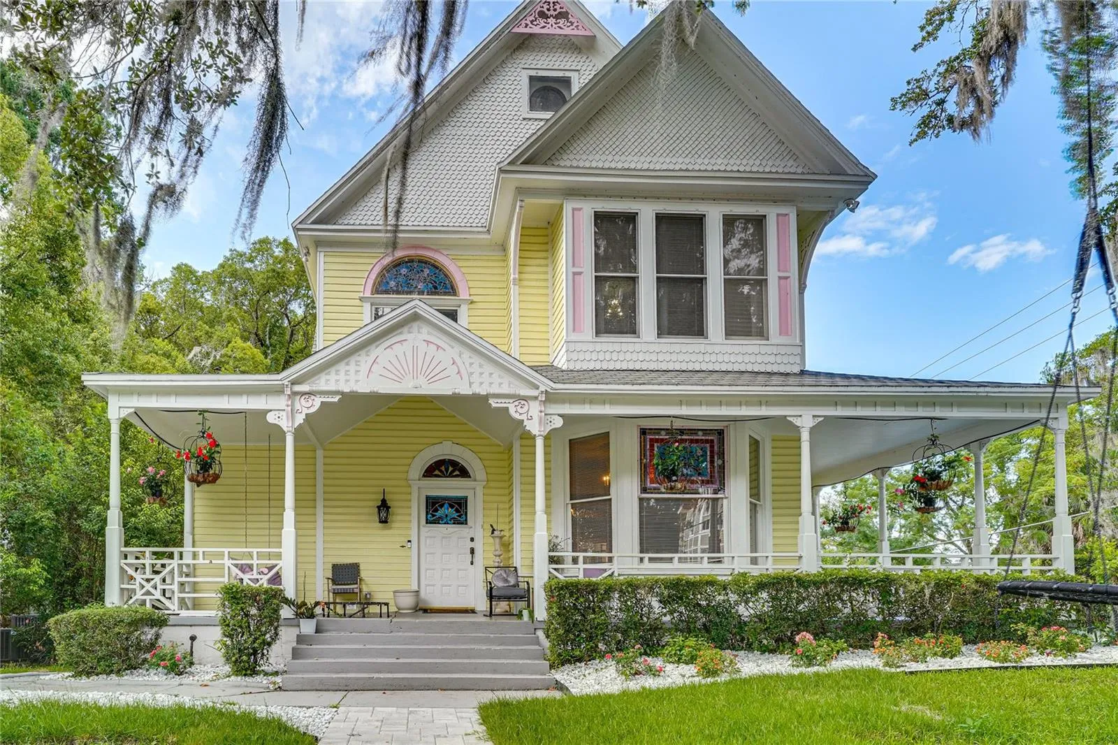Front Exterior and Wraparound Porch