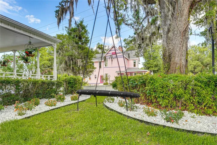 Front Lawn and Wraparound Porch