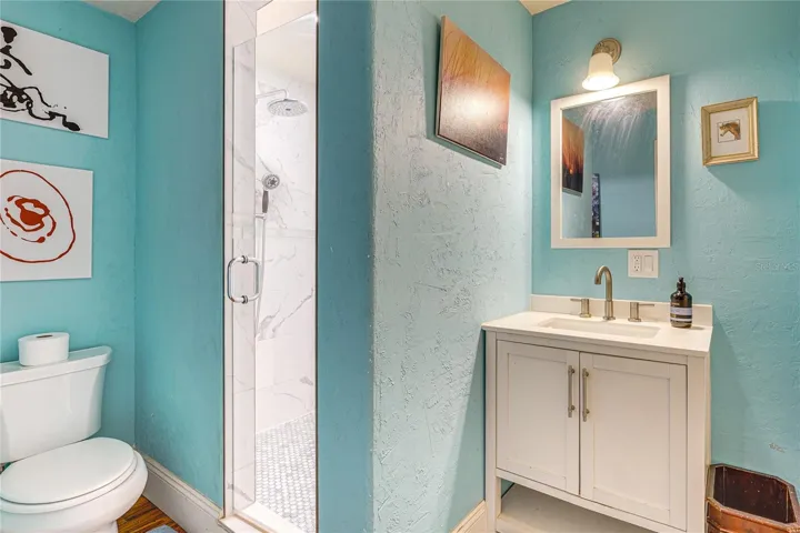 Updated Bathroom with Modern Fixtures