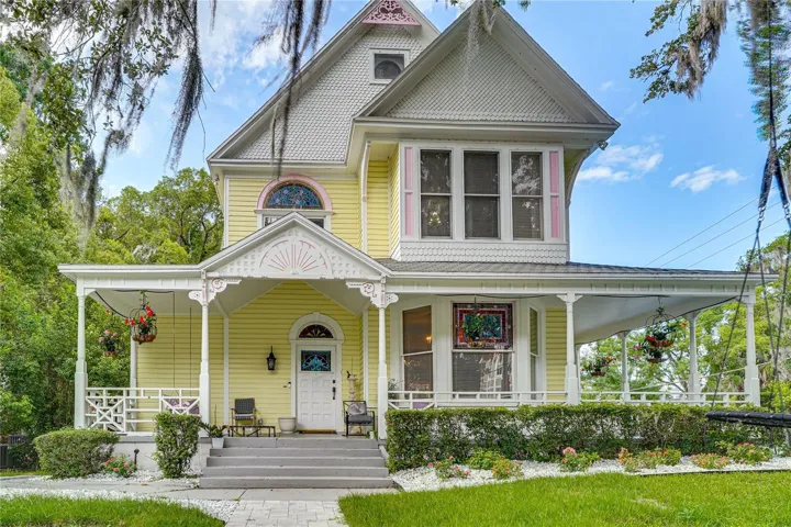 Front Exterior and Wraparound Porch