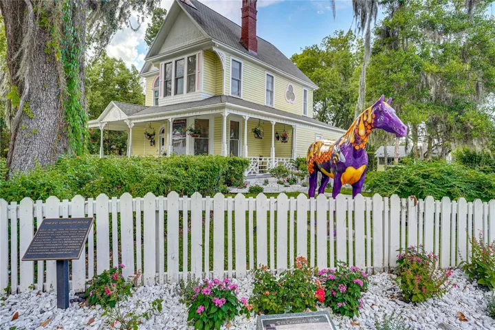 Front Yard and Historic Home Exterior