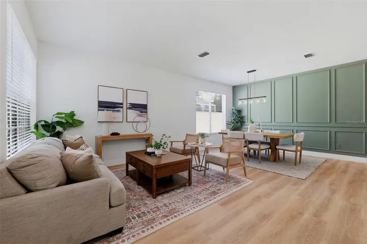 living/dining combo