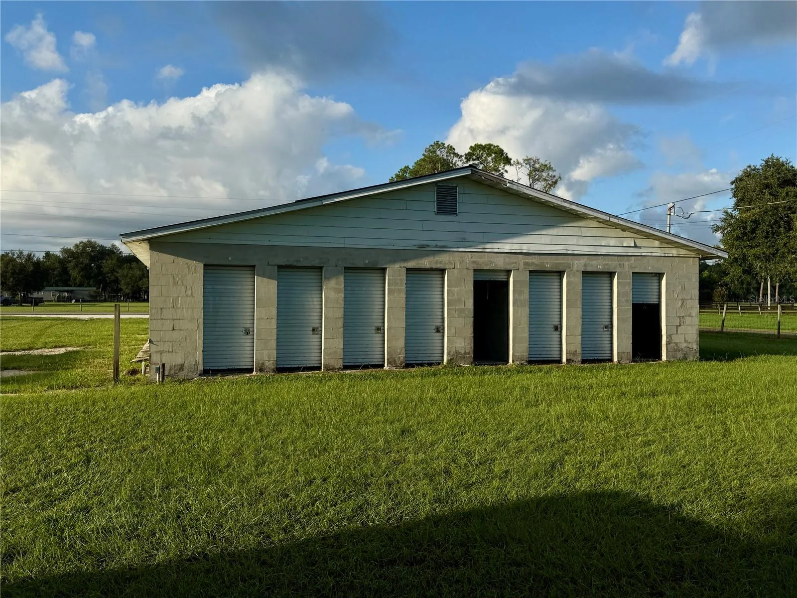 Back of warehouse