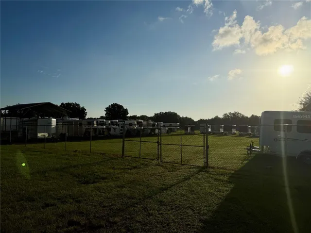 Property is fenced