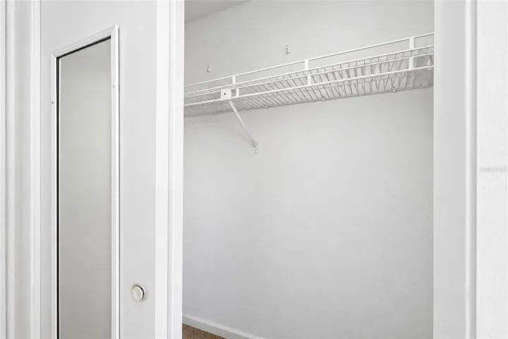 Bedroom 2, built-in closet.