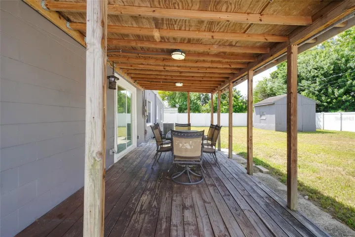 Back yard Patio