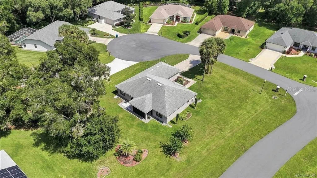 Homesite is a .33-acre corner lot on a Cul-de-Sac