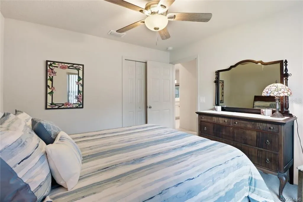 Bedroom 2 w/ Double BiFold Closet Doors