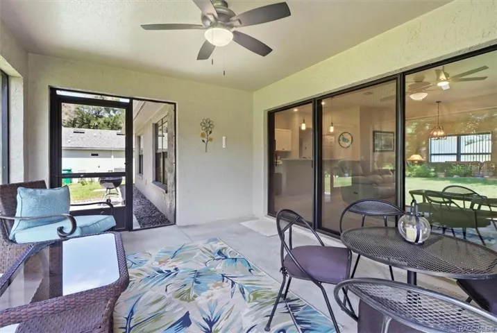 Lanai Opens to a Paver Patio