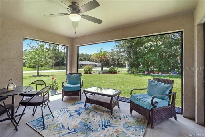 12'x14' Covered, Screened Lanai