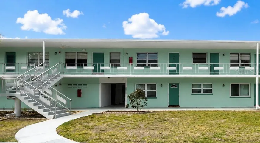 Front of building