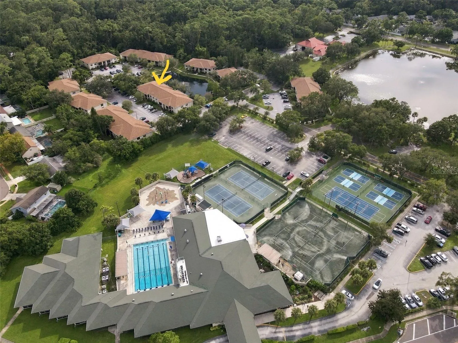 Location of unit to the YMCA