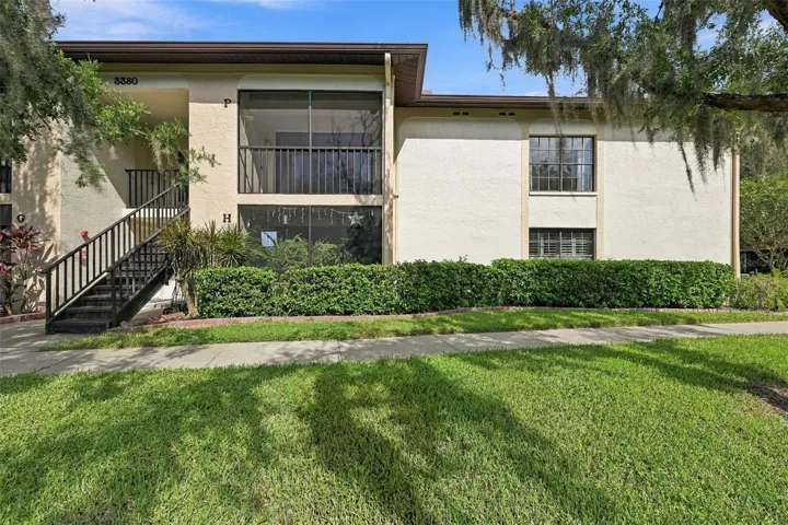 front of unit