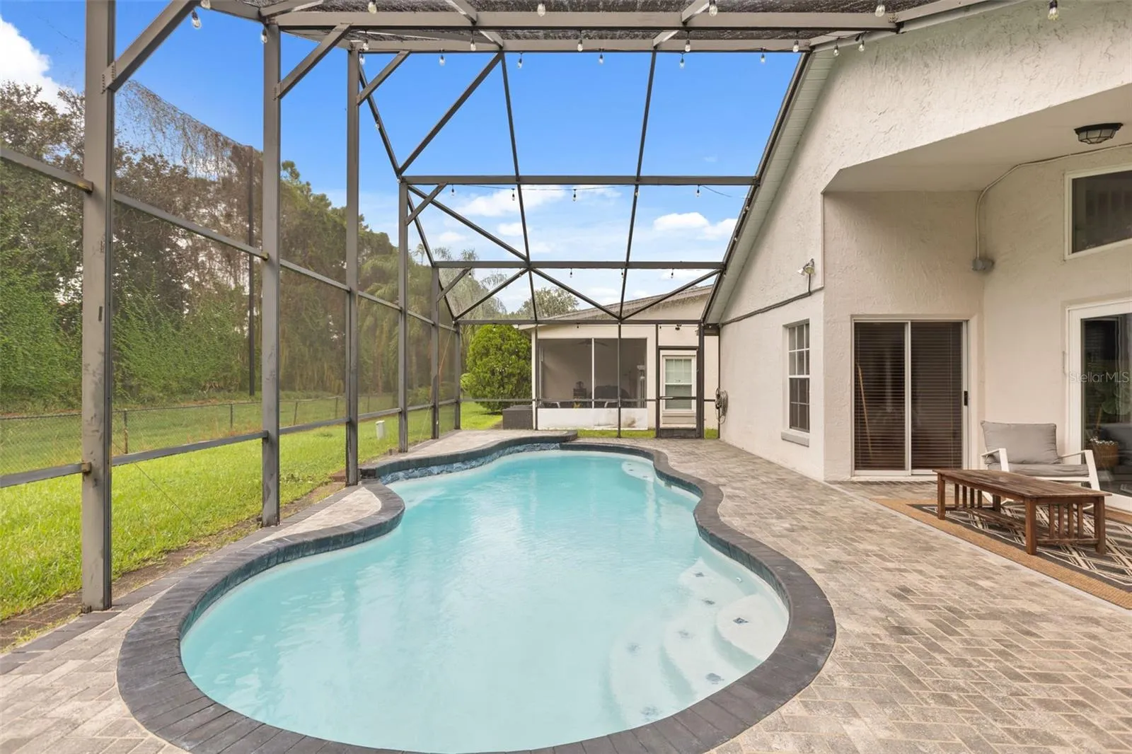 PRIVATE POOL - PAVERED PATIO