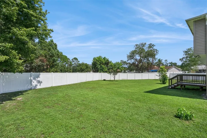 Back Yard Right side