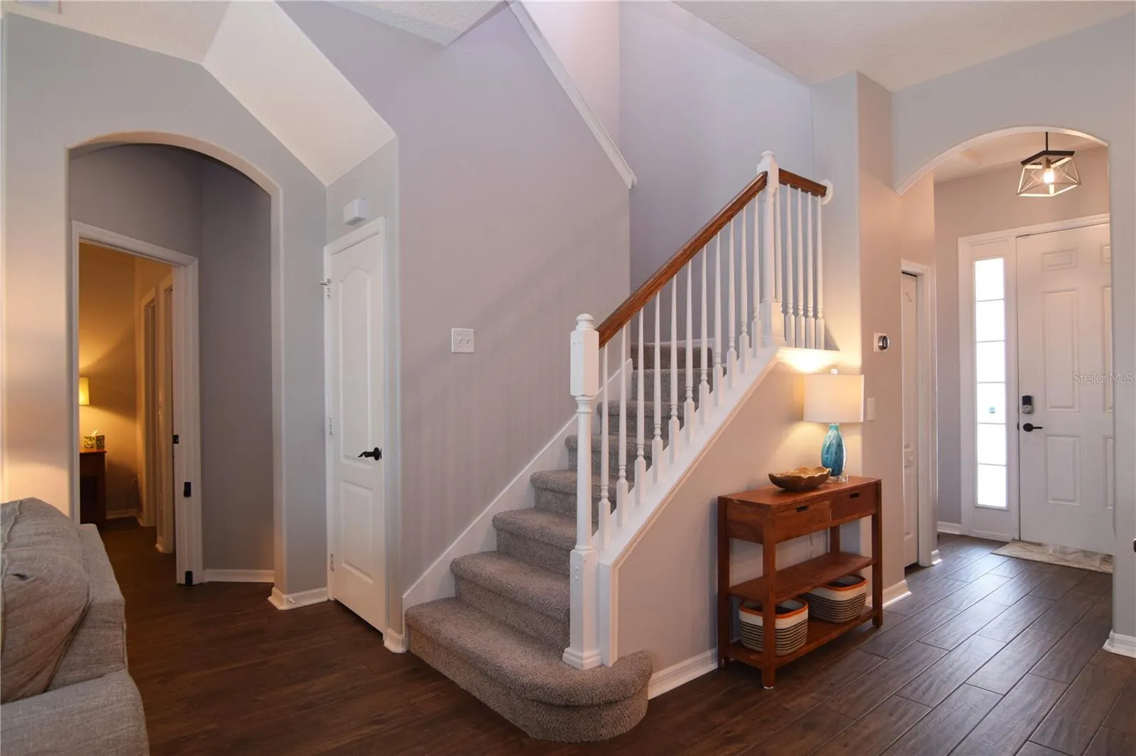 Entrance and stairs