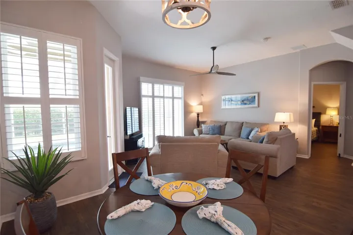 Dining area