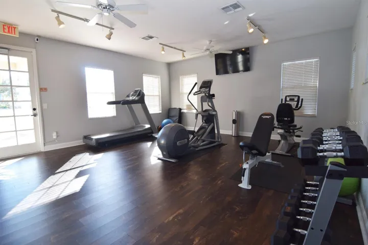 Clubhouse gym