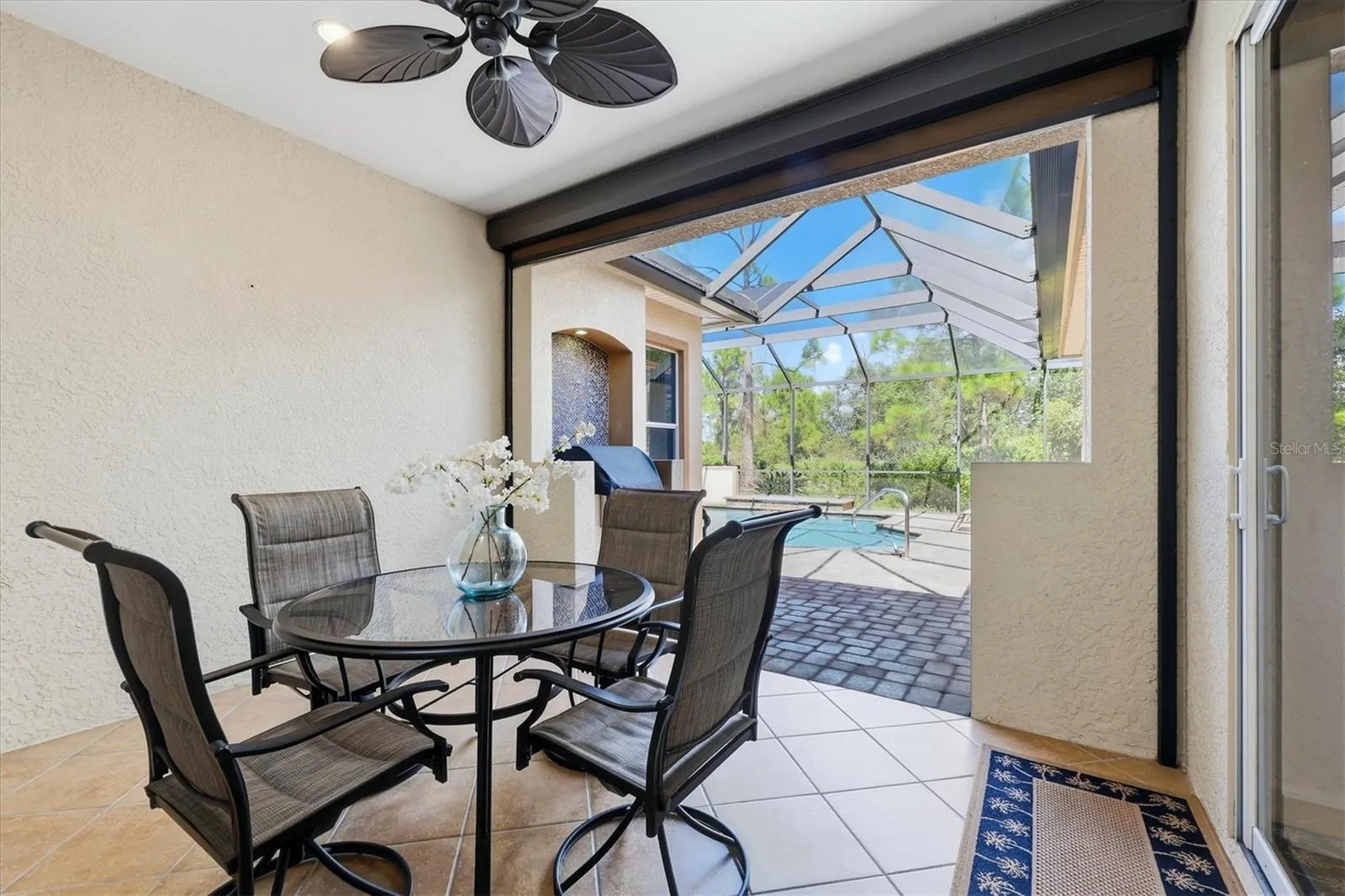 Cover patio area