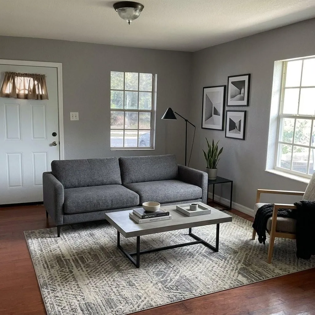 AI generate living room