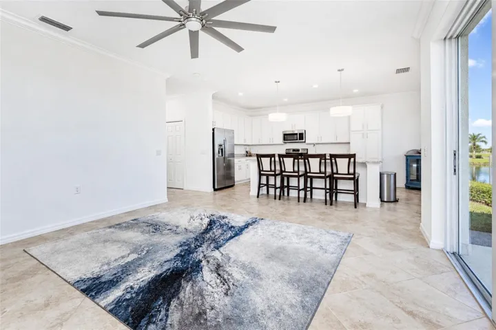 Living Room toward kitchen