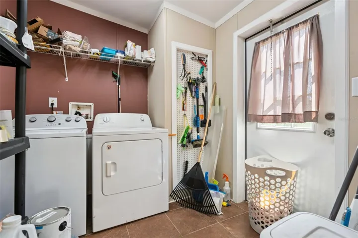 Laundry Room includes washer &amp; dryer