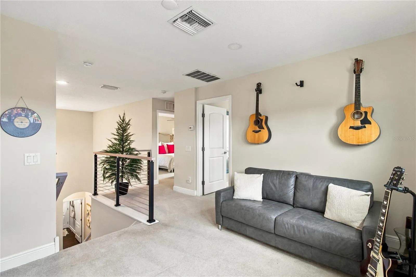 Bonus room sitting area