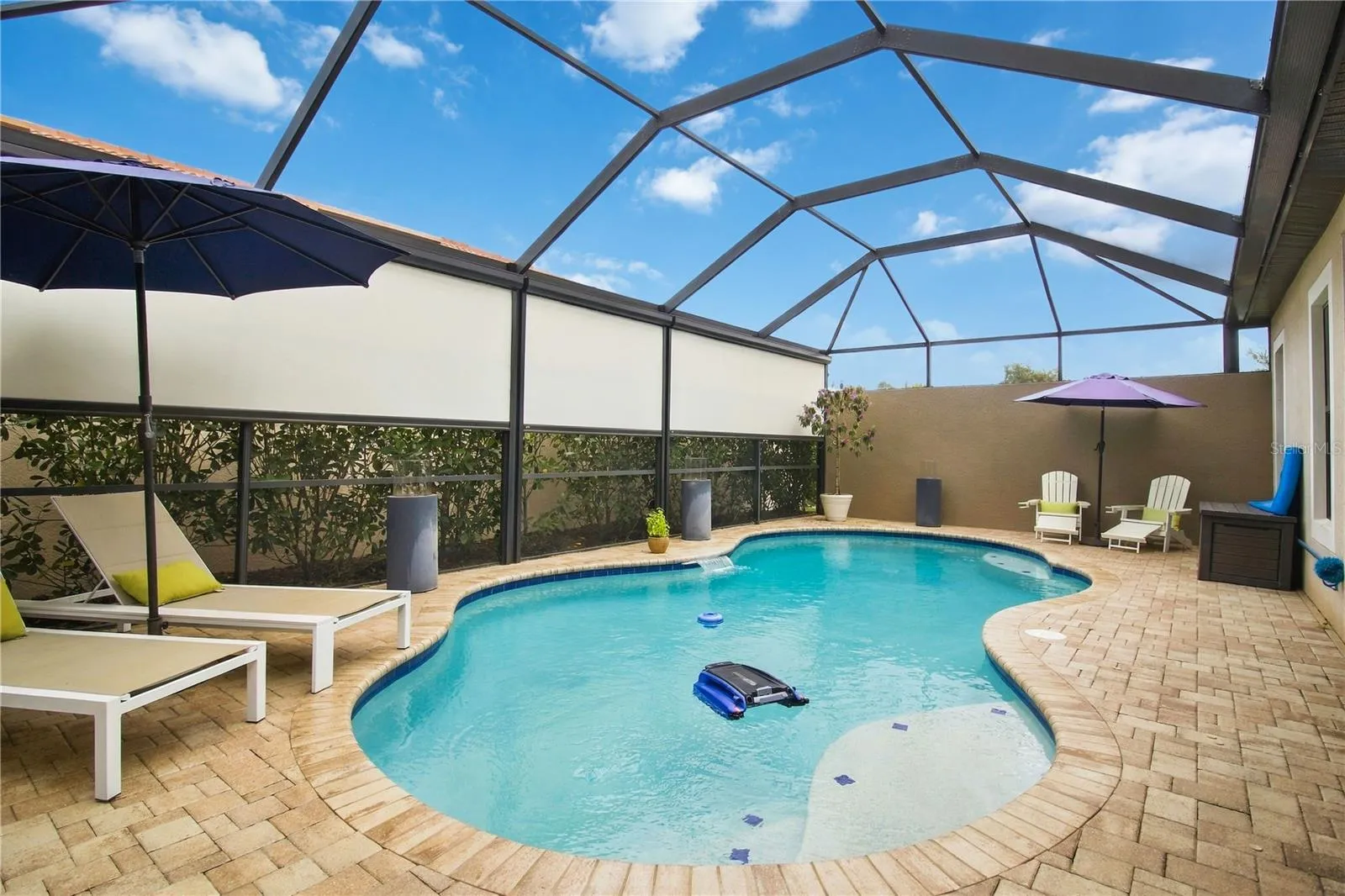 Screened pool and lanai
