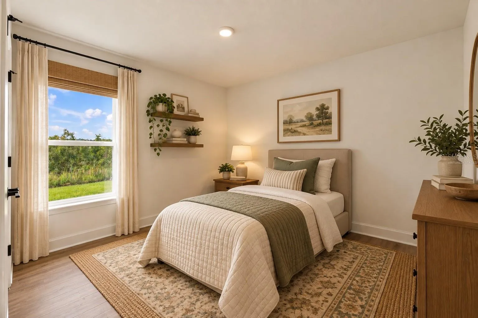 Virtually stagedBedroom #1