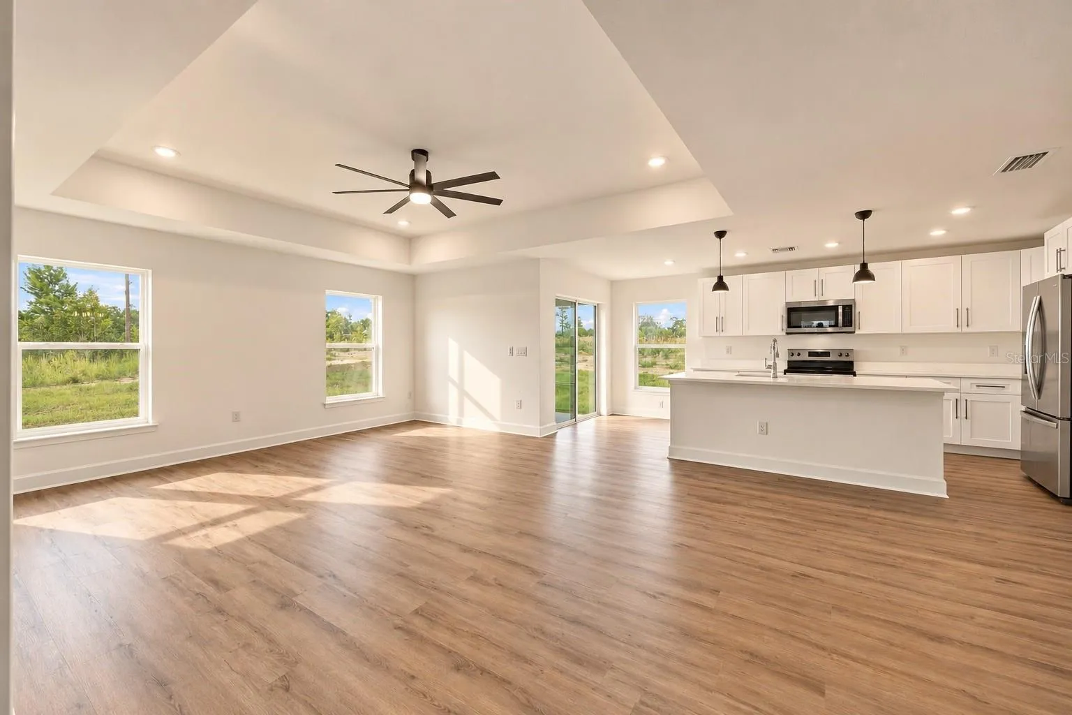 Open floor plan
