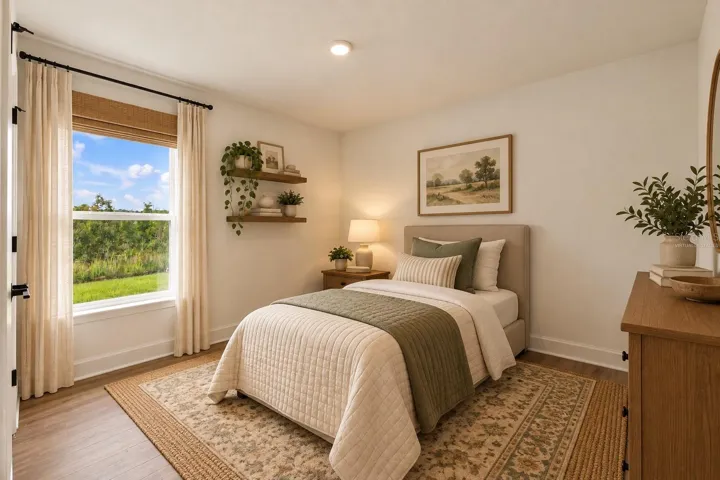 Virtually stagedBedroom #1