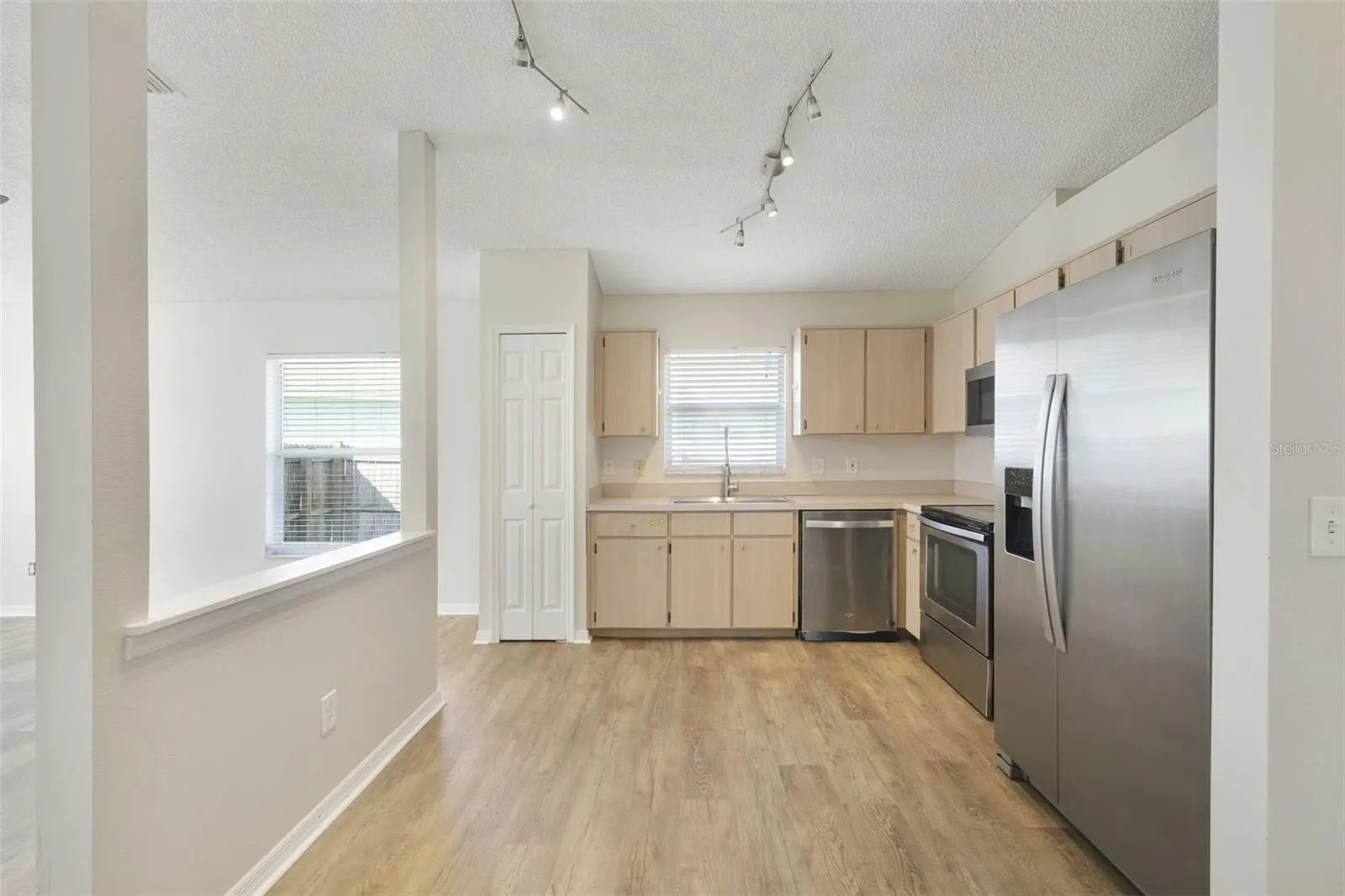 Plenty of room for a small table or buffet for extra storage