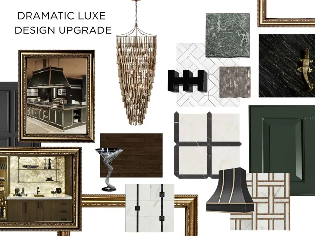 Dramatic Luxe Design Board