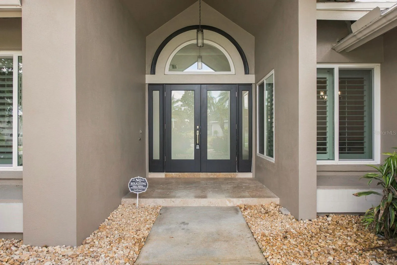 Front entrance