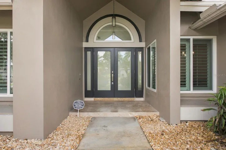 Front entrance