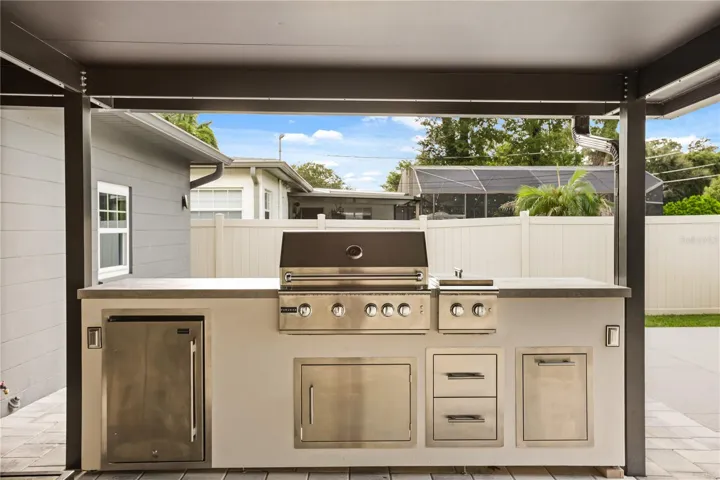 Outdoor kitchen