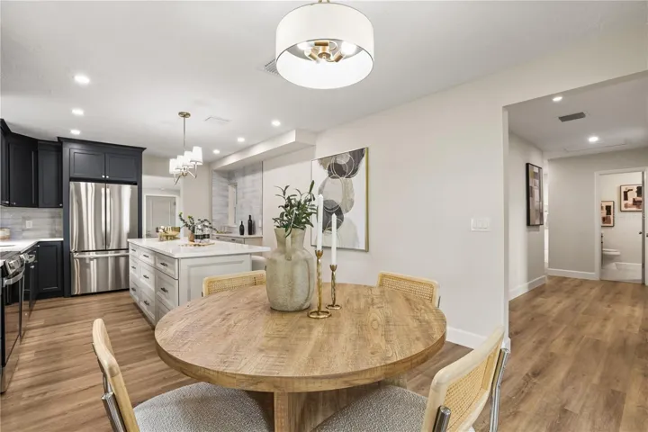 Dining area
