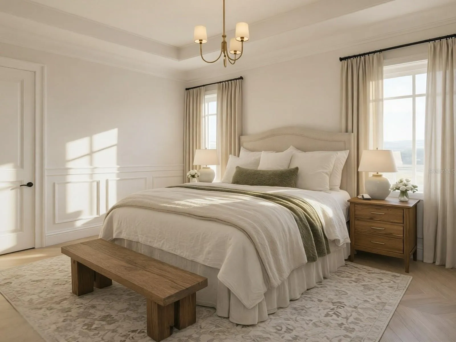AI Rendered Bedroom