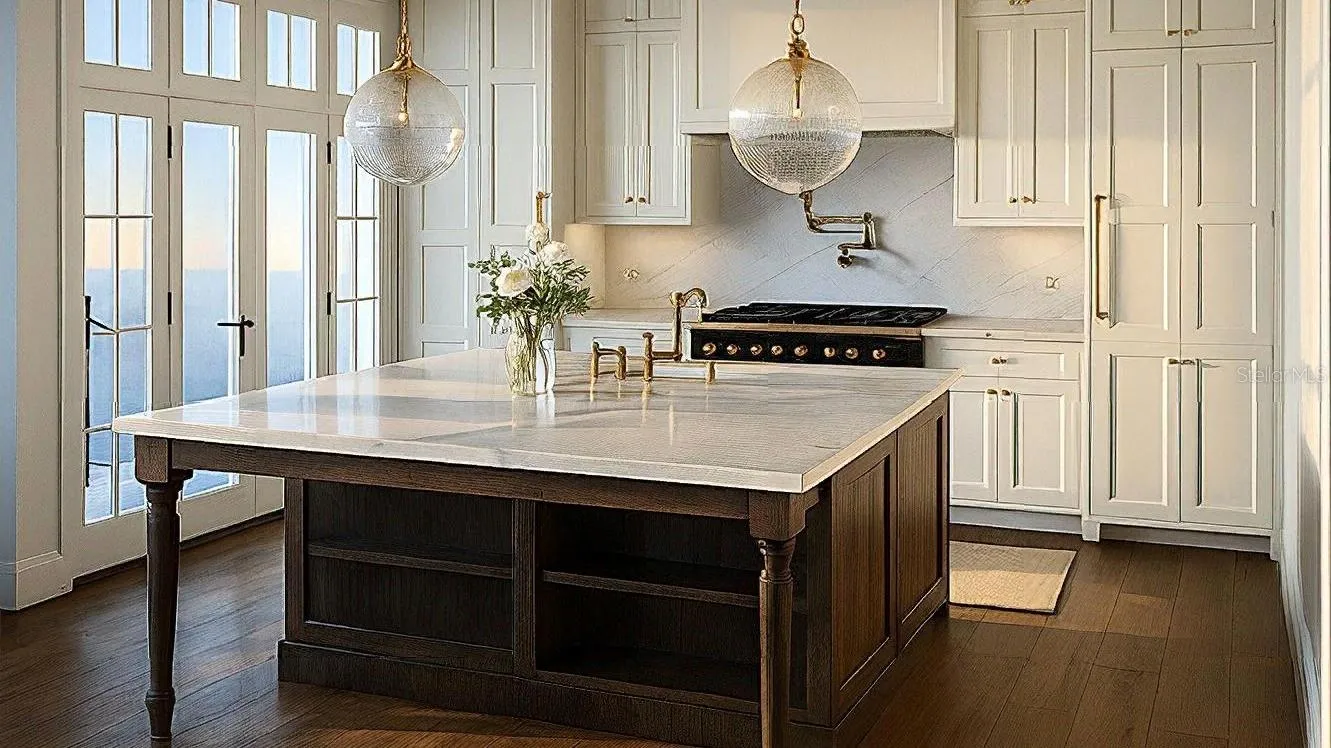 AI Rendered Kitchen