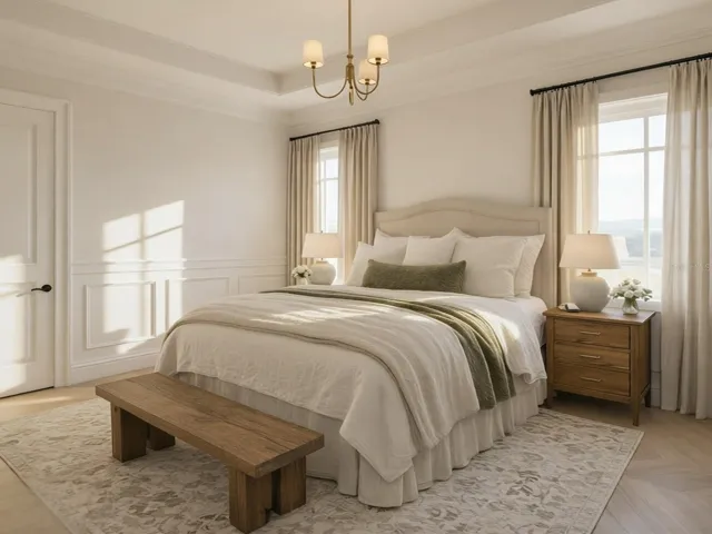 AI Rendered Bedroom