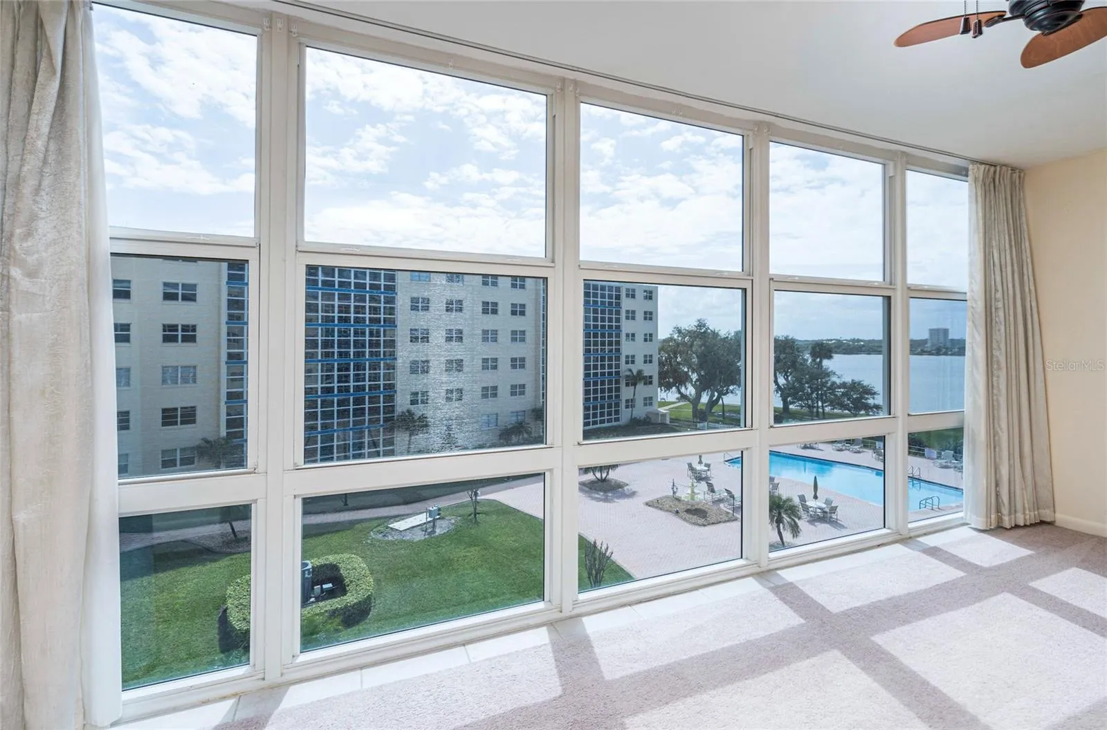 VIEW FROM SUNROOM