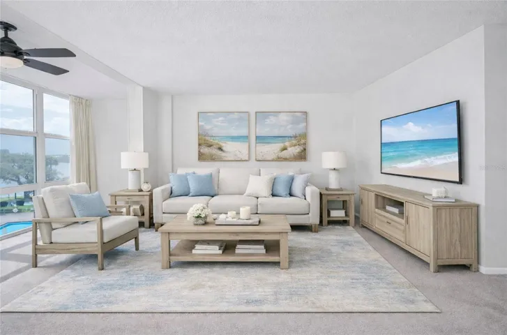 LIVING ROOM. VIRTUAL STAGING