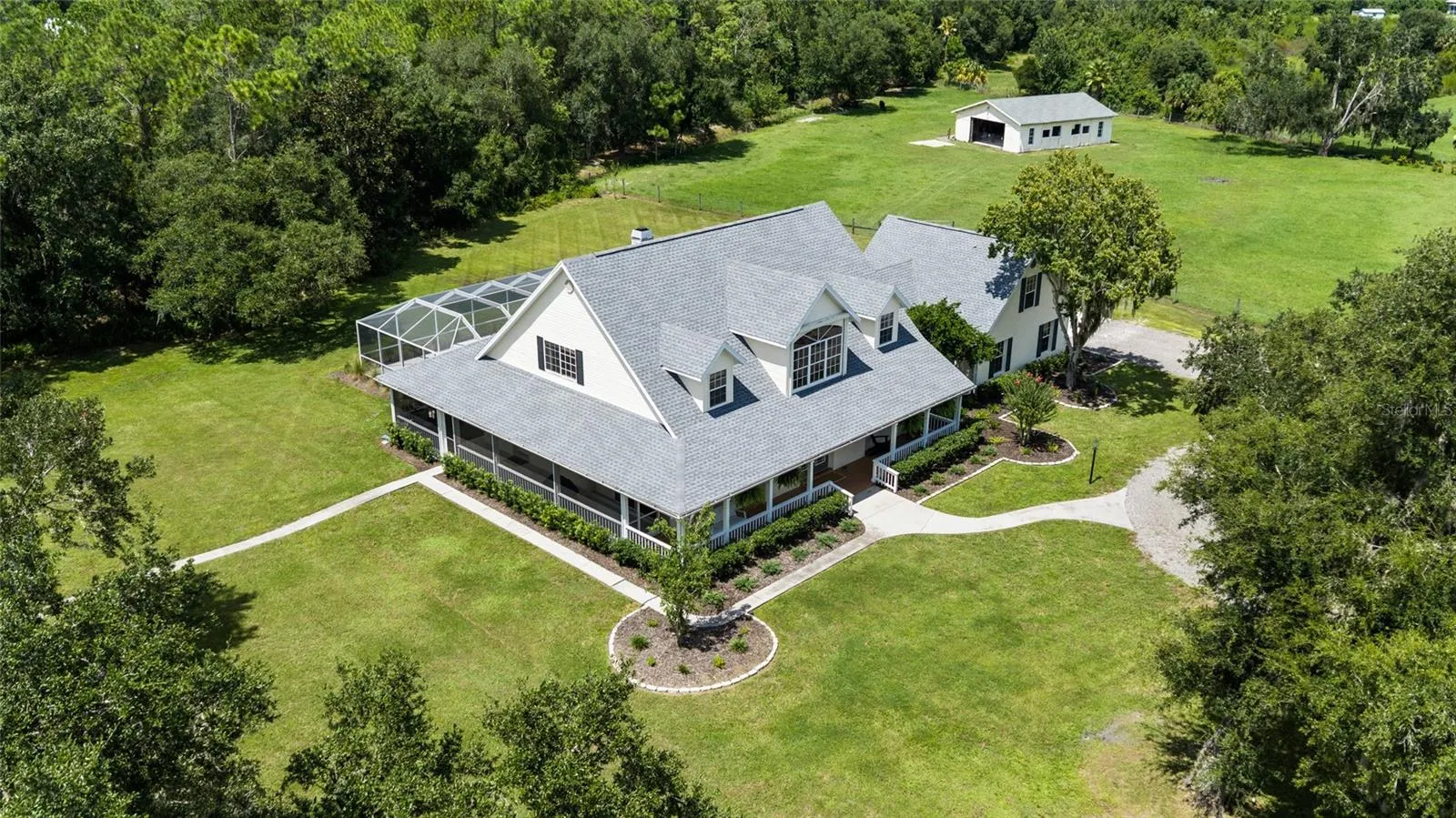 Aerial view.