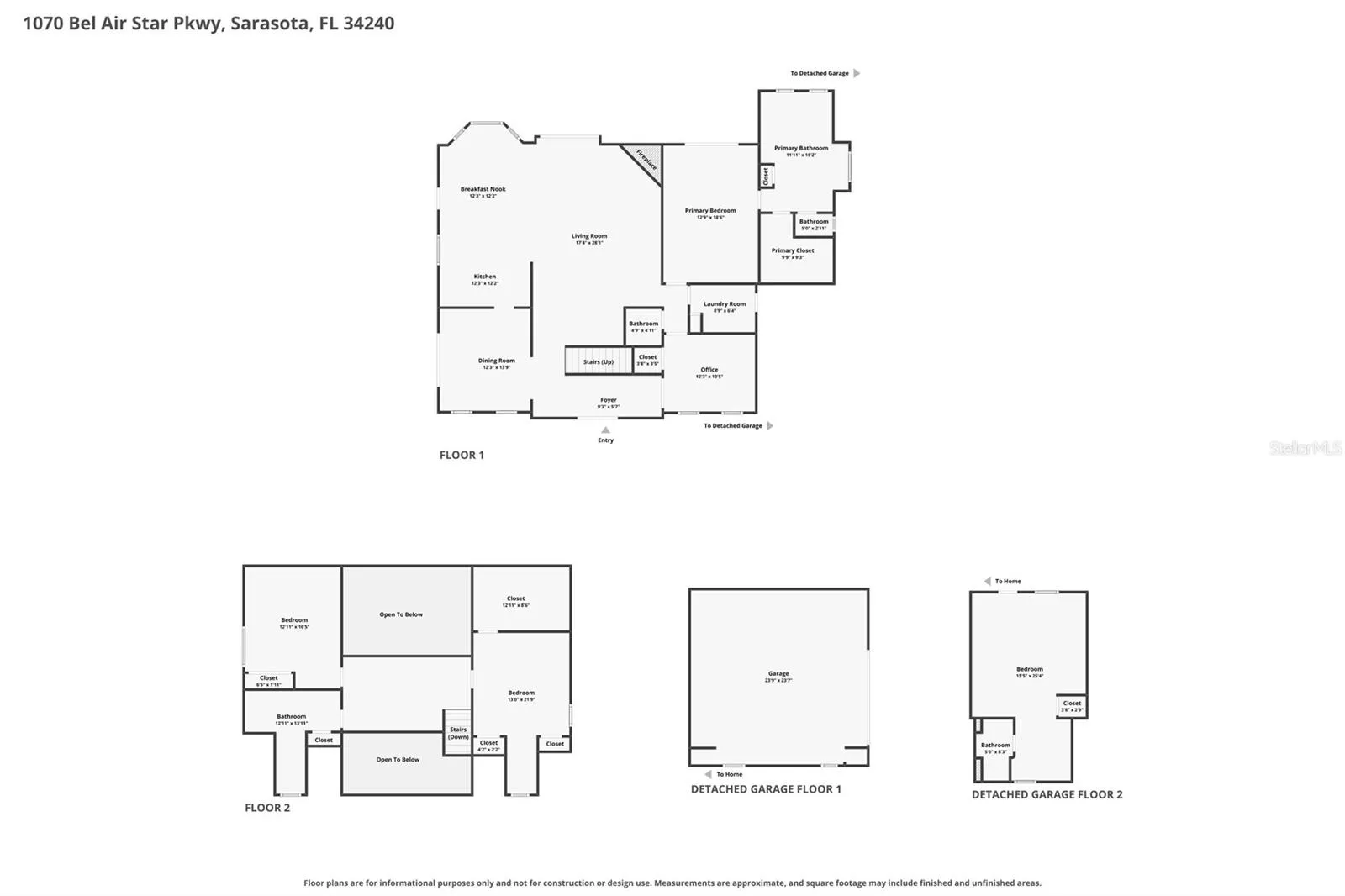 Combined Floor Plan
