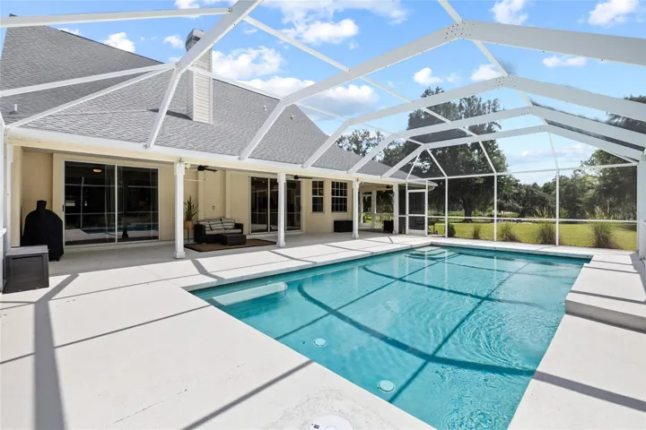 Pool area looking toward house.