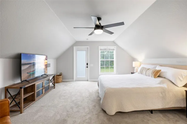Garage suite - private entrance.