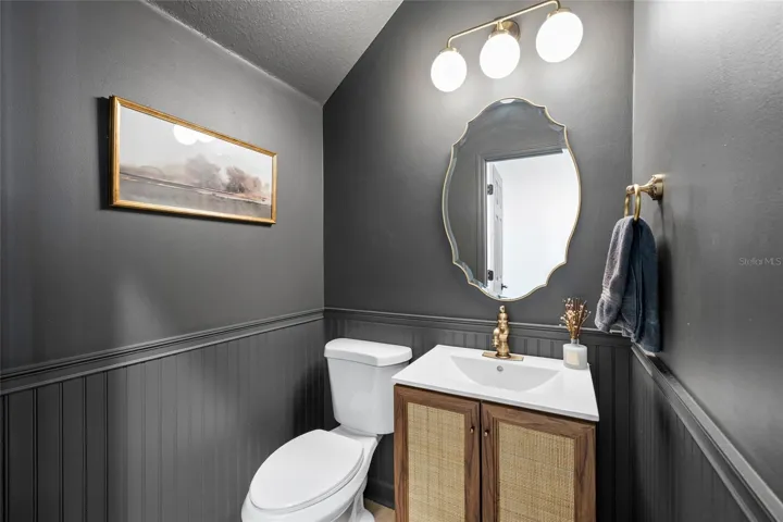 Half bath - main level.