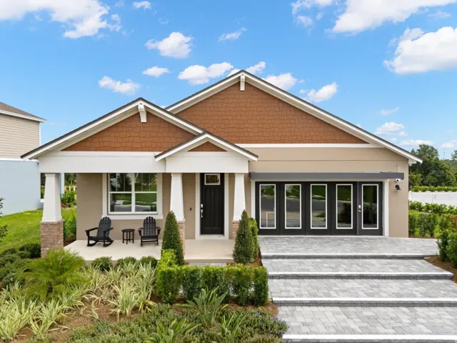Rainwood - Pinnacle Floorplan - Craftsman Elevation