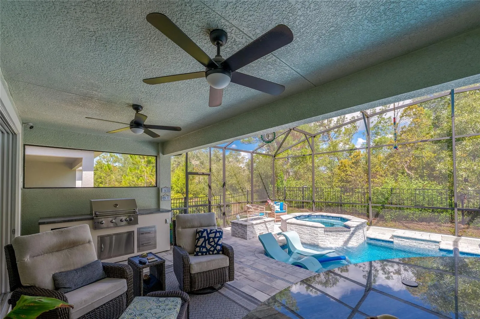 Covered lanai