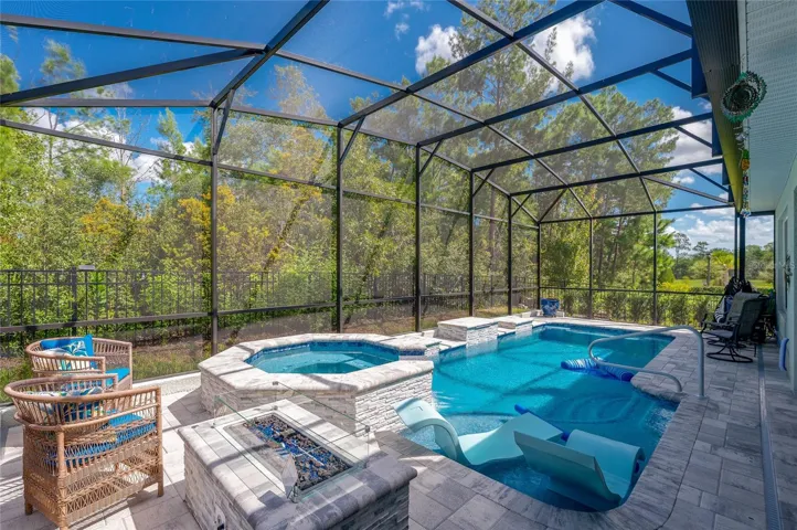 Awesome pool and spa